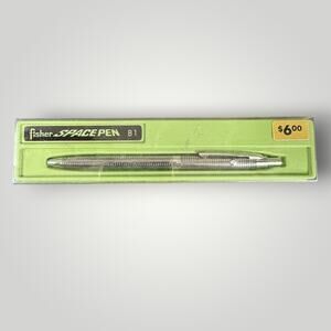 Fisher SPACEPEN B1 Original Shuttle Style Pen NASA Writes Underwater New in Box